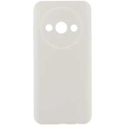 Чохол Silicone Cover Lakshmi Full Camera (AAA) для Xiaomi Redmi A3 Білий / White