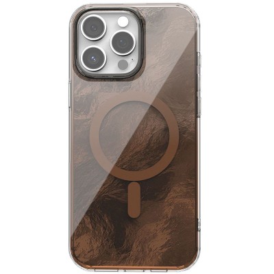 Чохол TPU Shiny Mountain (MagFit) для Apple iPhone 15 Pro Max (6.7") Chocolate