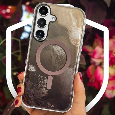 Чохол TPU Shiny Mountain (MagFit) для Samsung Galaxy S23 FE Chocolate Чохол TPU Shiny Mountain (MagFit) для Samsung Galaxy S23 FE Chocolate