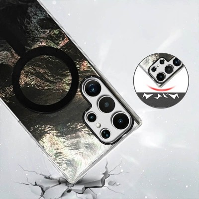 Чохол TPU Shiny Mountain (MagFit) для Samsung Galaxy S24 Ultra Black