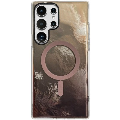 Чохол TPU Shiny Mountain (MagFit) для Samsung Galaxy S24 Ultra Chocolate