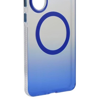 Чохол TPU+PC Phantom with MagSafe для Samsung Galaxy S25 Blue