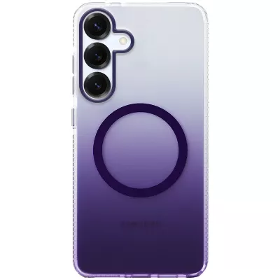 Чохол TPU+PC Phantom with MagSafe для Samsung Galaxy S25 Purple