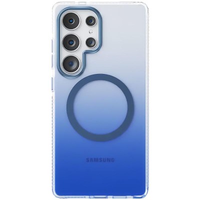Чохол TPU+PC Phantom with MagSafe для Samsung Galaxy S25 Ultra Blue