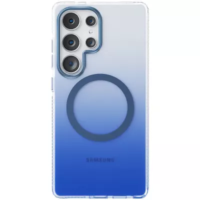 Чохол TPU+PC Phantom with MagSafe для Samsung Galaxy S25 Ultra Blue