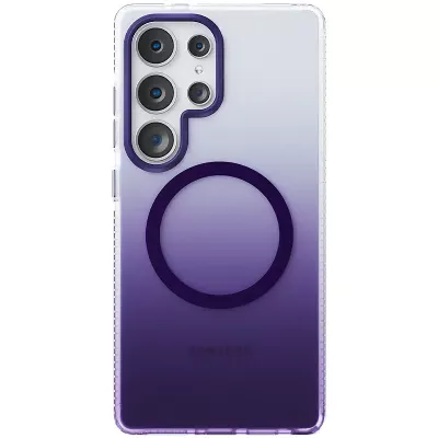 Чохол TPU+PC Phantom with MagSafe для Samsung Galaxy S25 Ultra Purple