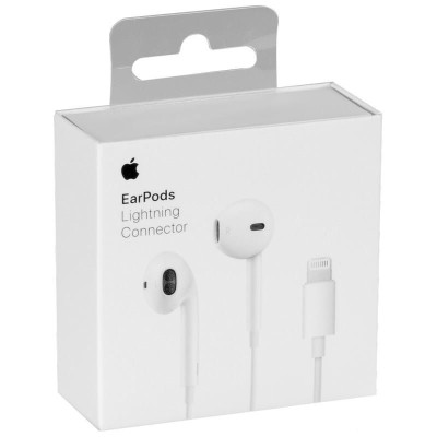 Навушники Apple EarPods with Mic Lightning MMTN2
