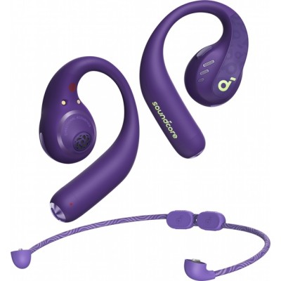 Навушники ANKER SoundСore AeroFit Pro Purple