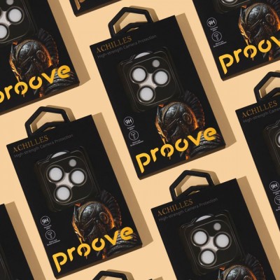 Захист камери Proove Achilles iPhone 16 Pro/16 Pro Max (CPPAIP16PM29) desert titanium