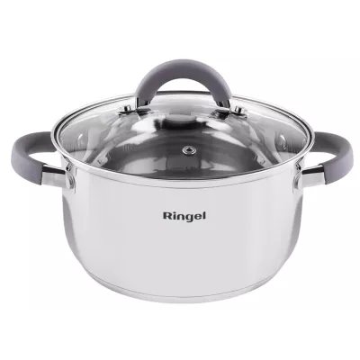Каструля RINGEL Meyer 22 см (4.2 л) з кришкою (RG-2008-22)