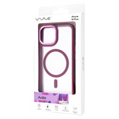 Чохол WAVE Ardor Case with Magnetic Ring iPhone 15 Plus black