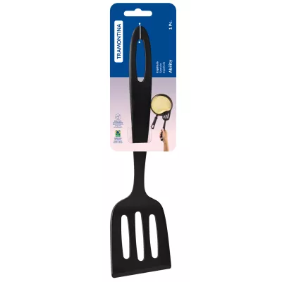 Кух.прилад TRAMONTINA Ability лопатка-з прорізами нейлон чорна (25155/100)
