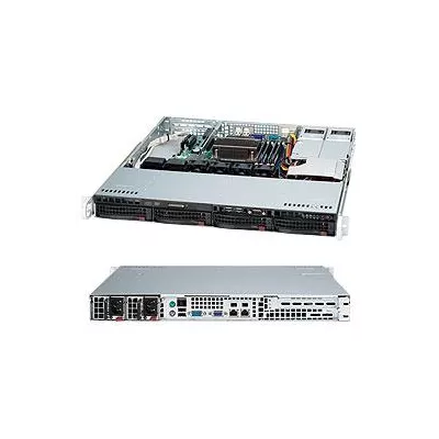 Серверний корпус 1U 400W CSE-813MFTQC-R407CB SUPERMICRO