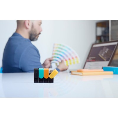 Флеш-пам'ять USB Kingston DataTraveler Exodia S 128GB Чорний + бірюзовий USB 3.2 (DTXS/128GB)