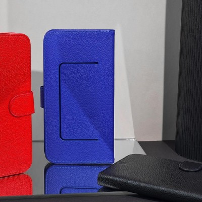 Чохол Universal Leather Case 5.3-5.7" red