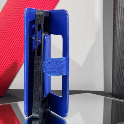 Чохол Universal Leather Case 5.3-5.7" red