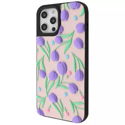 Чохол WAVE Doodle Case iPhone 12 Pro Max flowers