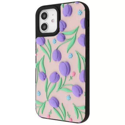 Чохол WAVE Doodle Case iPhone 12/12 Pro flowers