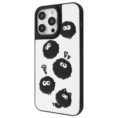 Чохол WAVE Doodle Case iPhone 13 Pro Max black fluffy