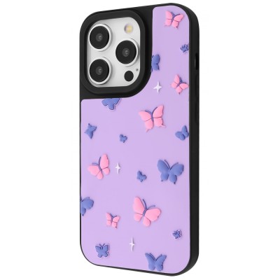 Чохол WAVE Doodle Case iPhone 14 Pro butterflies