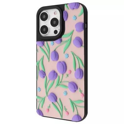 Чохол WAVE Doodle Case iPhone 14 Pro Max flowers