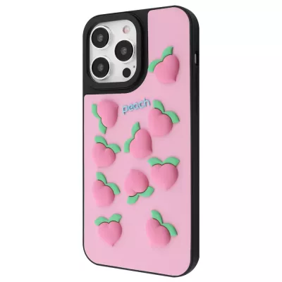 Чохол WAVE Doodle Case iPhone 14 Pro Max peach
