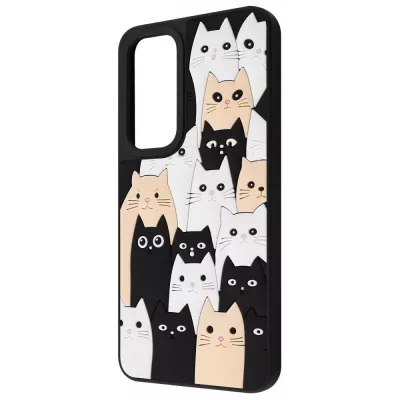 Чохол WAVE Doodle Case Samsung Galaxy A25 cats