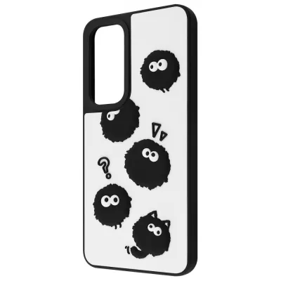 Чохол WAVE Doodle Case Samsung Galaxy A35 black fluffy