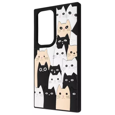 Чохол WAVE Doodle Case Samsung Galaxy S25 Ultra cats