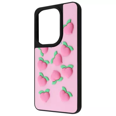 Чохол WAVE Doodle Case Xiaomi Redmi Note 13 Pro 4G/Poco M6 Pro 4G/Redmi Note 14s peach