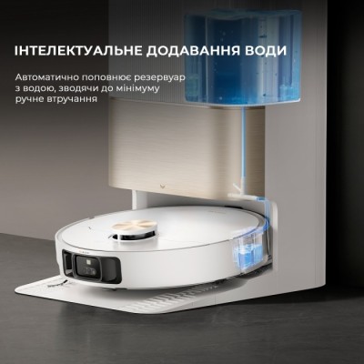 Робот-пилосос Dreame X40 Ultra Complete (RLX63CE-2-Wh) White