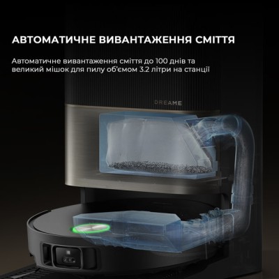 Робот-пилосос Dreame X50 Ultra Complete (RLX85CE-4-BL) Black