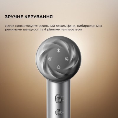 Фен Dreame Hair Glory Mix High-speed Hair Dryer-Black AHD18