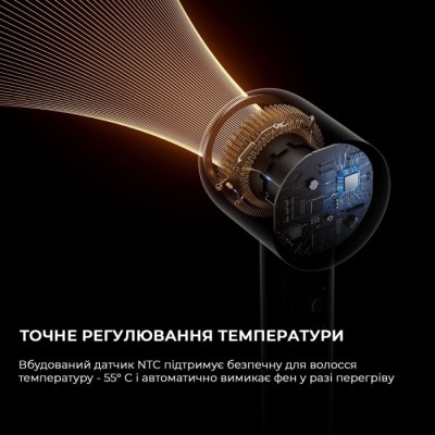 Фен Dreame Hair Glory Mix High-speed Hair Dryer-Black AHD18