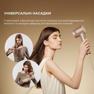 Фен Dreame Hair Glory Mix High-speed Hair Dryer-Black AHD18