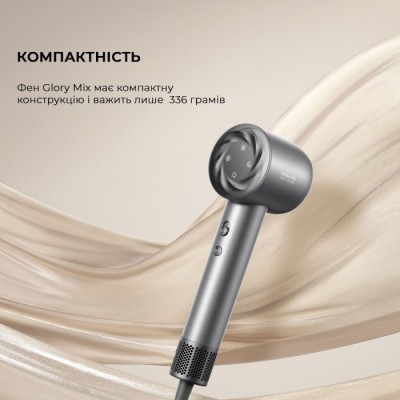 Фен Dreame Hair Glory Mix High-speed Hair Dryer-Black AHD18