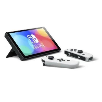 Консоль Nintendo Switch OLED with White Joy-Con
