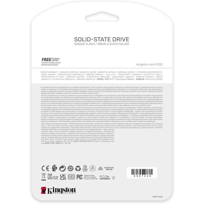 Твердотільний запам’ятовувальний пристрій накопичувач (SSD) G4 M.2 NVME 2TB SKC3000D/2048G KINGSTON