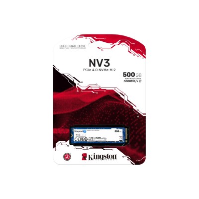 Твердотільний запам’ятовувальний пристрій накопичувач (SSD) G4 M.2 NVME 500GB SNV3S/500G KINGSTON Твердотільний запам’ятовувальний пристрій накопичувач (SSD) G4 M.2 NVME 500GB SNV3S/500G KINGSTON
