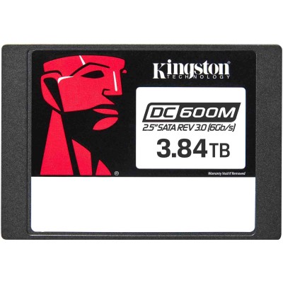 Твердотільний запам’ятовувальний пристрій накопичувач (SSD) SATA2.5" 3.84GB 6GB/S SEDC600M/3840G KINGSTON