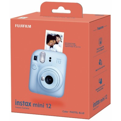 Фотокамера FUJI INSTAX MINI 12 Пастельно-блакитна