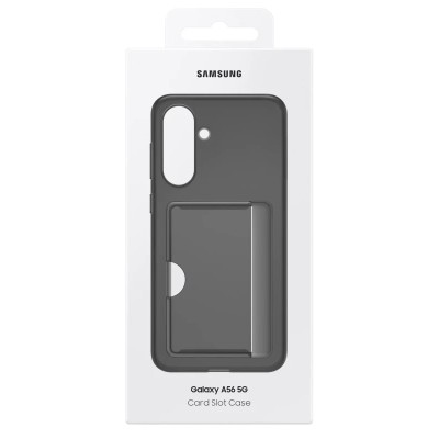 Чохол-накладка Samsung A56 Card Slot Case EF-OA566TBEGWW / Black