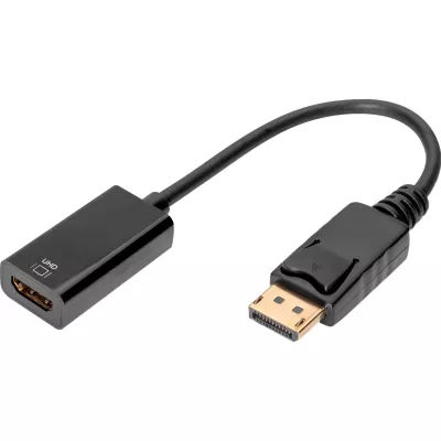Адаптер DIGITUS DisplayPort > HDMI (M/F), Ultra HD, активний (AK-340415-002-S)