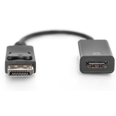 Адаптер DIGITUS DisplayPort > HDMI (M/F), Ultra HD, активний (AK-340415-002-S)