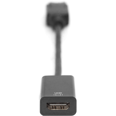 Адаптер DIGITUS DisplayPort > HDMI (M/F), Ultra HD, активний (AK-340415-002-S)