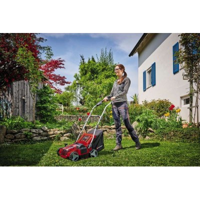 Аератор-скарифікатор акумуляторний Einhell GE-SA 36/35 Li - Solo 36В 35см безщітковий ножи 16шт 11.31кг (без АКБ та ЗП)