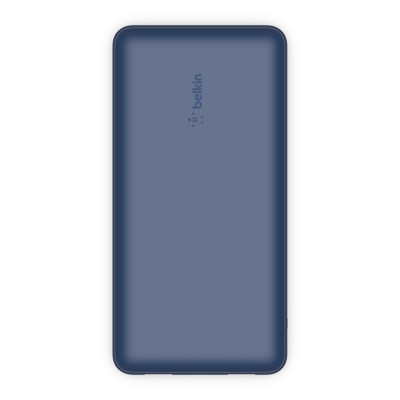 Акумулятор портативний літій-іонний Power Bank Belkin 20000мА·год, 15Вт, 2хUSB-A/USB-C, блакитний (BPB012BTBL)