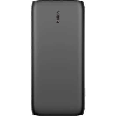 Акумулятор портативний літій-іонний Power Bank Belkin 26000мА·год, 32Вт, USB-A/USB-C PD PPS, чорний