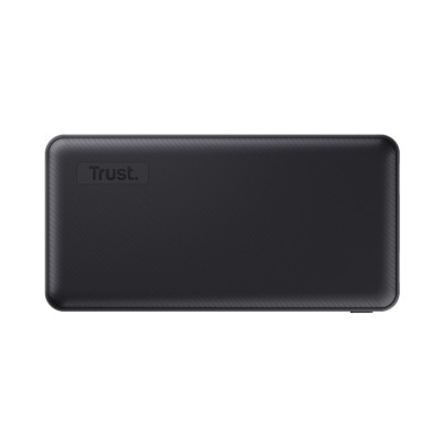 Акумулятор портативний літій-іонний power bank Trust Primo ECO, 20000мА·год, 2хUSB-A/USB-C, 15W, чорний