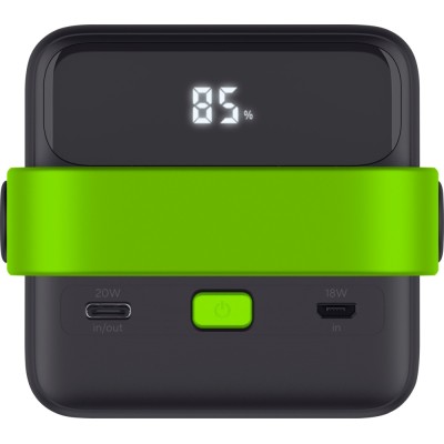 Акумулятор портативний літій-іонний power bank Trust Redoh XXL, 50000мА·год, 3хUSB-A/USB-C, 20W, чорний